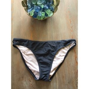 Dark grey xhiliration bikini bottoms